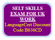 Secure English Language Test for Working in the UK