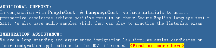 FREE SELT TEST PREPARATORY MATERIALS